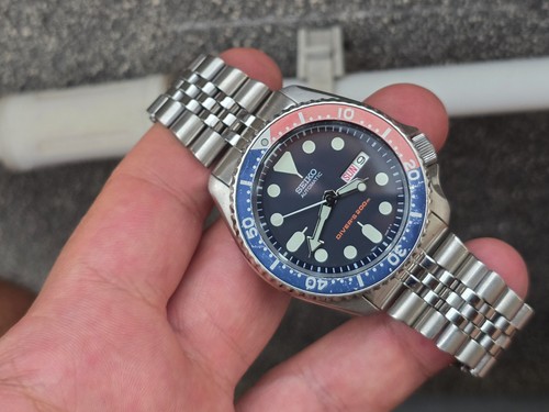 Seiko skx009 blue - skx009, dial