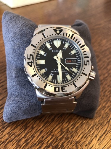Seiko black monster first - seiko,