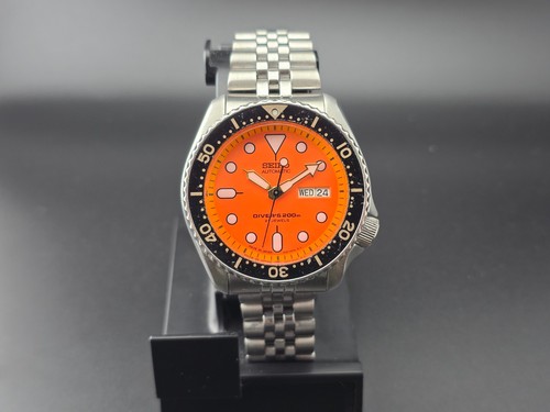 Seiko skx011j orange made in - -,