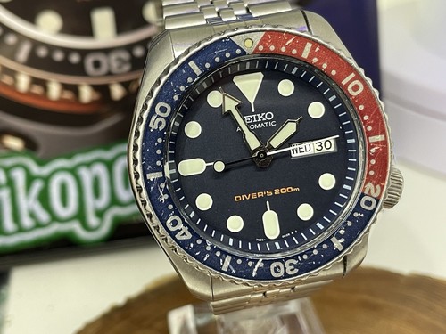 Seiko pepsi blau herrenuhr - seiko,