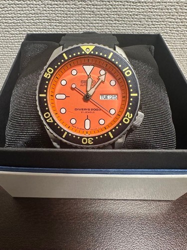 Seiko automatic diver - diver's, orange
