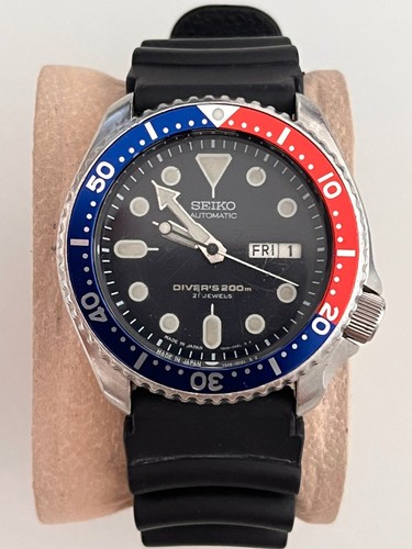 Seiko skx009j1 pepsi diver - seiko,