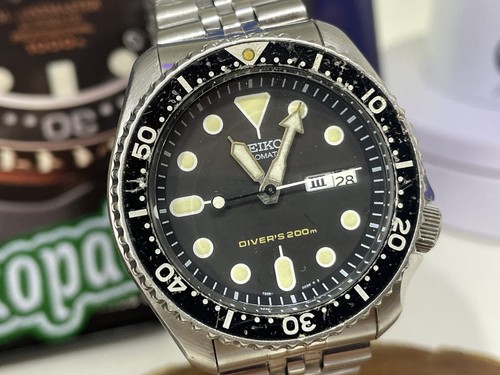 Seiko schwarze herrenuhr - seiko,