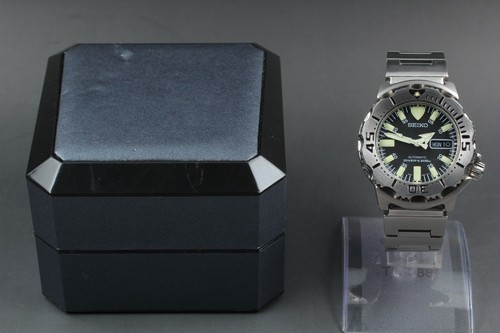 Seiko black monster 7s26 - monster, 7s26-0350