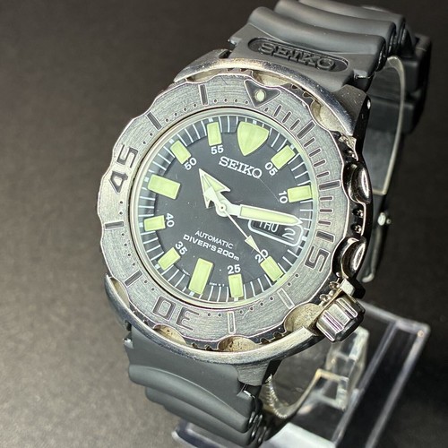 Seiko diver black monster - black,